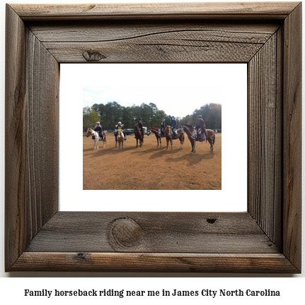 family horseback riding near me in James City, North Carolina